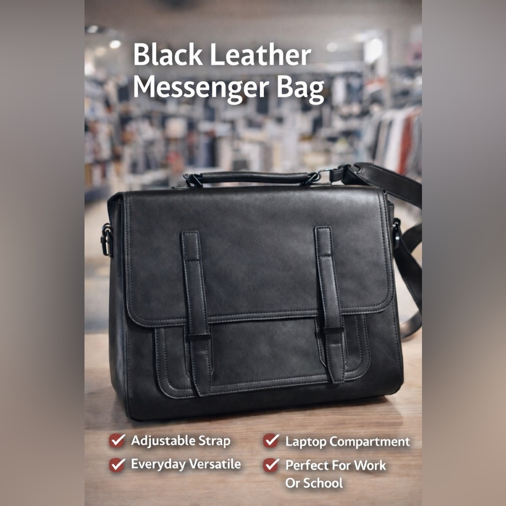 Great condition Aldo leather laptop bag! Holds all the essentials!